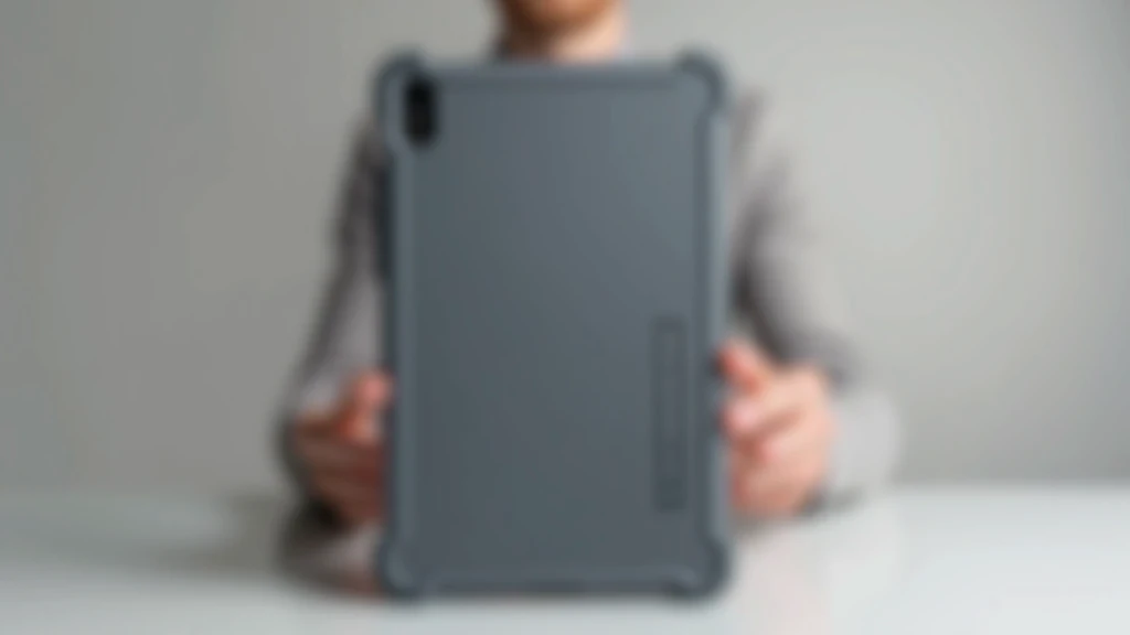 Armor Tablet Cover in Charcoal Grey